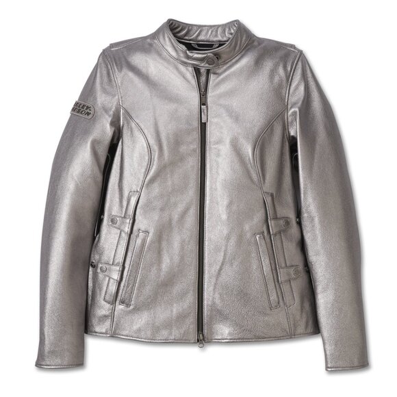 NWOT Women's Leather Harley Davidson Jacket - Picture 5 of 5